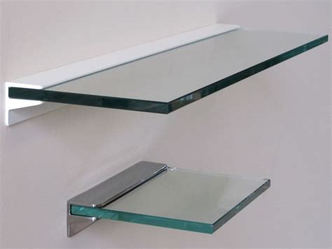 support for glass shelf on metal brackets|heavy duty glass shelf supports.